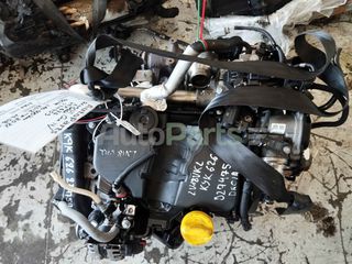 ΚΙΝΗΤΗΡΑΣ RENAULT CLIO IV 1.5 DCI, 90Ps , 140.000Km(6 ΜΗΝΕΣ ΓΡΑΠΤΗ ΕΓΓΥΗΣΗ) , ΚΩΔ.ΚΙΝ. K9K626 ,AP.KIN. 274759, ΜΟΝΤΕΛΟ 2012-2021