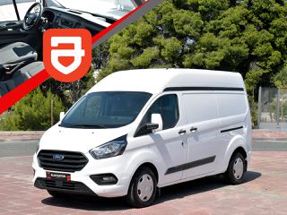 Κλούβα Ford 2020 TRANSIT CUSTOM 2.0 TDCi 340 L2H2 TREND  Δυο Πλαινες FULL LED