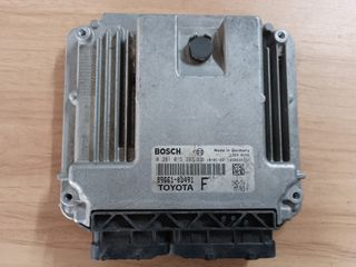 ΕΓΚΕΦΑΛΟΣ ΚΙΝΗΤΗΡΑ TOYOTA DIESEL BOSCH EDC17 0281015393 ΞΕΚΛΕΙΔΩΜΑ IMMOBILIZER Ή IMMO OF