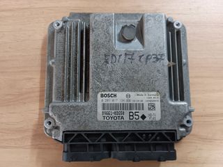 ΕΓΚΕΦΑΛΟΣ ΚΙΝΗΤΗΡΑ TOYOTA DIESEL BOSCH EDC17 0281017134 ΞΕΚΛΕΙΔΩΜΑ IMMOBILIZER Ή IMMO OF