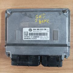 ΕΓΚΕΦΑΛΟΣ ΚΙΝΗΤΗΡΑ VW/AUDI/SEAT/SCODA BENZINH SIEMENS SIMOS7.1 06A906033EM 5WP40267 01 ΞΕΚΛΕΙΔΩΜΑ IMMOBILIZER Ή IMMO OF