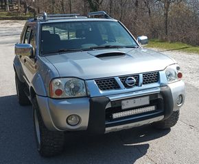 Pickup - Αγροτικό Nissan 2003 Navara Double Cab 4x4 2.5 Diesel 150HP | 1ο χέρι | Ηλιοροφή