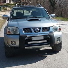 Pickup - Αγροτικό Nissan 2003 Navara Double Cab 4x4 2.5 Diesel 150HP | 1ο χέρι | Ηλιοροφή