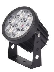 it-Lighting Crest range LED 12W RGB CCT Outdoor Wall Lamp Black D:8.5 x 12cm 80700515