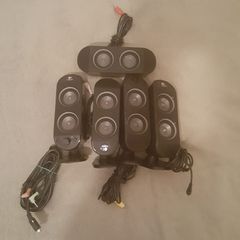 ΗΧΕΙΑ LOGITECH ΔΟΡΥΦΟΡΟΙ - 5 ΤΕΜΑΧΙΑ - ΧΩΡΙΣ ΤΟ SUBWOOFER