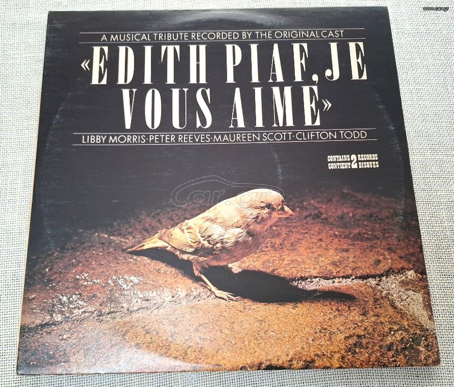 Edith Piaf, Je Vous Aime 2XLP