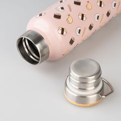 Pusheen Sushi Roll metallic bottle-thumb-2