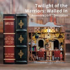 BOOK NOOK KIT - DIY - Twilight of the Warriors - 272pc + LED Light