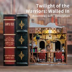 BOOK NOOK KIT - DIY - Twilight of the Warriors - 272pc + LED Light