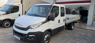 Διπλοκάμπινο Iveco 2017 DAILY 3000cc  EURO6 ΔΙΠΛΟΚΑΜΠΙΝΟ - 4ΜΕΤΡΑ ΚΑΡΟΤΣΑ -ΔΙΠΛΟΡΟΔΟ-thumb-2