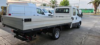 Διπλοκάμπινο Iveco 2017 DAILY 3000cc  EURO6 ΔΙΠΛΟΚΑΜΠΙΝΟ - 4ΜΕΤΡΑ ΚΑΡΟΤΣΑ -ΔΙΠΛΟΡΟΔΟ-thumb-4
