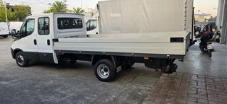 Διπλοκάμπινο Iveco 2017 DAILY 3000cc  EURO6 ΔΙΠΛΟΚΑΜΠΙΝΟ - 4ΜΕΤΡΑ ΚΑΡΟΤΣΑ -ΔΙΠΛΟΡΟΔΟ-thumb-3