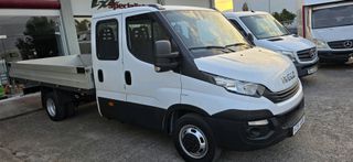 Διπλοκάμπινο Iveco 2017 DAILY 3000cc  EURO6 ΔΙΠΛΟΚΑΜΠΙΝΟ - 4ΜΕΤΡΑ ΚΑΡΟΤΣΑ -ΔΙΠΛΟΡΟΔΟ-thumb-1