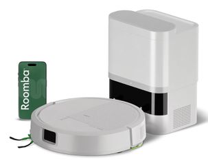 iRobot Roomba 115 Combo Robot Vacuum + Auto Empty Dock White