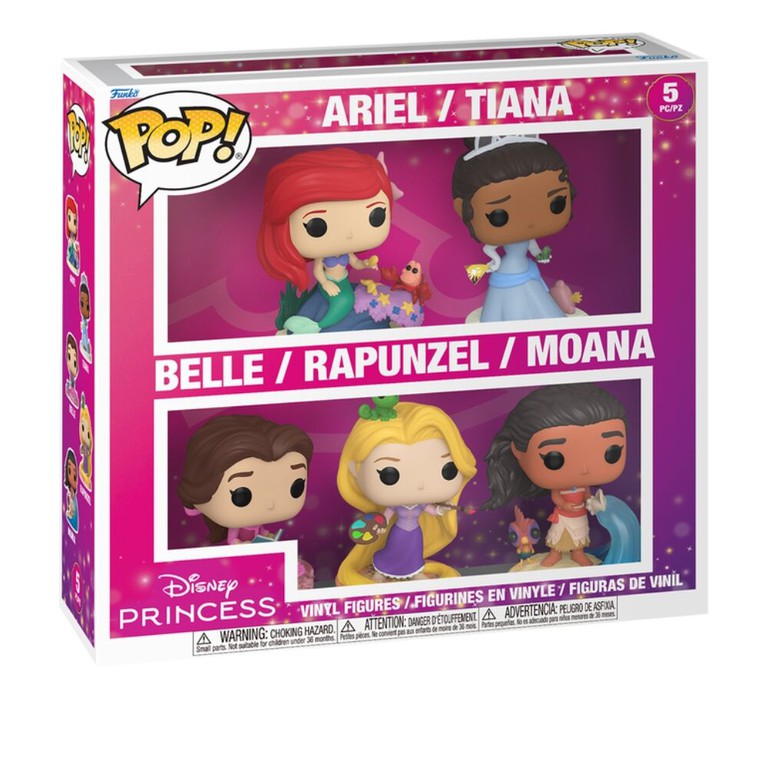 POP pack 5 figures Disney Princess