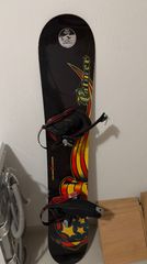 Palmer Circle Carbon 154 Snowboard + Nitro Bindings + Nitro Bag Vintage