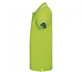 SOL'S PASADENA MEN 00577 Ανδρικό πόλο πικέ Πικέ 200g - 100% Βαμβάκι Ringspun LIME/WHITE - 794