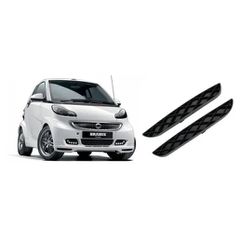 Καπάκια / Σίτες Σπόιλερ Προφυλακτήρα Smart Fortwo 451 Brabus (L/R) (3D Printed Υψηλής Αντοχής)