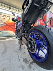 Yamaha Tracer 9 GT 2022 GT / Total black Blue Rims-thumb-7