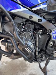 Yamaha Tracer 9 GT 2022 GT / Total black Blue Rims-thumb-9