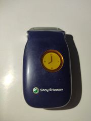 Sony Ericsson Z200 (Velvet Blue) – Vintage Flip Κινητό με Ρολόι Οθόνη, Συλλεκτικό