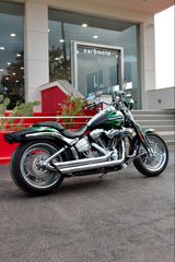 Harley Davidson Softail Springer 2009 CVO ''Emerald / Black Diamond''-thumb-3