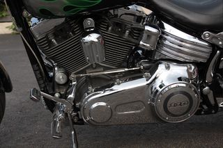 Harley Davidson Softail Springer 2009 CVO ''Emerald / Black Diamond''-thumb-8