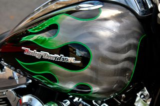 Harley Davidson Softail Springer 2009 CVO ''Emerald / Black Diamond''-thumb-14