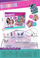 Σετ κατασκευής αξεσουάρ μαλλιών DIY - KSY996 - 233207