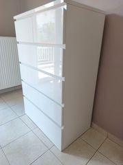 Συρταριερα ικεα λευκή λάκα