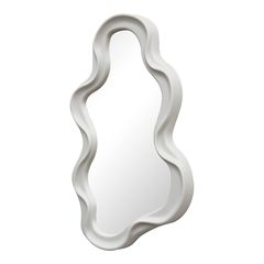Καθρέπτης Liquid pakoworld pp σε λευκή απόχρωση 26x2.7x39εκ