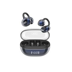 XO G43 Ακουστικά Bluetooth με Διαφανή Eπιμεταλλωμένο Σχεδιασμό OWS Μπλε