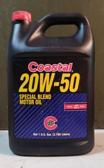 Συλλεκτικό Δοχείο Λάδι Coastal Special Blend 20W-50 (90s) - 1 U.S. Gal. Σφραγισμένο / NOS