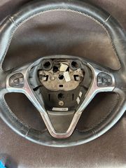 ΤΙΜΟΝΙ ΔΕΡΜΑΤΙΝΟ FORD FIESTA 2010-thumb-1