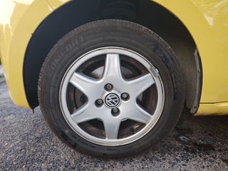 ζαντολαστιχα απο VW POLO ζαντες BBS 14 4x100 καρε με καινουργια λαστιχα 185/60/14 ανταλλαγη με 15αρες
