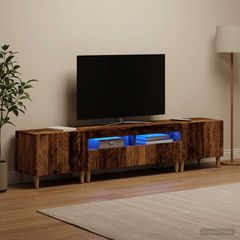3 Τεμάχια LED Τηλεοπτική Ντουλάπα DELFT Παλαιωμένο ξύλο 3416768