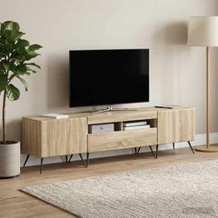 3 Τεμάχια LED Τηλεοπτική Ντουλάπα BREDA 3 τμχ. Sonoma Δρυς 3416921