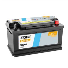 Μπαταρία EXIDE Excell EB802 12V 80Ah 700A (EN)