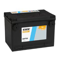 Μπαταρία EXIDE Excell EB708 12V 70Ah 740A (EN)