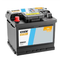 Μπαταρία EXIDE Excell EB501 12V 50Ah 450A (EN)