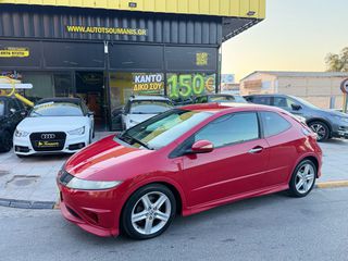 Honda Civic 2008 *TYPE S*1o ΧΕΡΙ ΈΛΗΝΙΚΟ*6ΤΑΧΥΤΟ*140ps*KLIMA*17’*