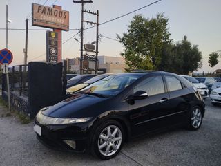 Honda Civic 2008 1.8 I-VTEC 140ps, 5θυρο, Οροφή, Ελληνικό, Άριστο!