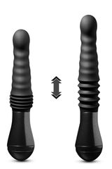 TEMPTASIA LAZARUS THRUSTING DILDO BLACK-thumb-2