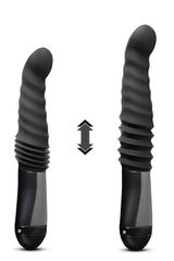 TEMPTASIA LAZARUS THRUSTING DILDO BLACK-thumb-1