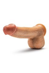 DR. SKIN SILICONE DR. PHILLIPS 8.5 INCH THRUSTING DILDO TAN-thumb-3