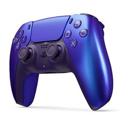 Wireless controller Sony PlayStation 5 DualSense gamepad Chrome Indigo-thumb-3