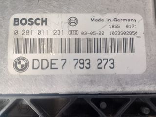 Εγκέφαλος BMW 7 E65 E66 3.0D M57 0281011231 DDE 7793273 7793274-thumb-1