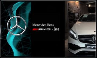 Mercedes-Benz A 160 2017 AMG Line A45 Performance Δερμα Navi° New Ελαστικα LM 18'