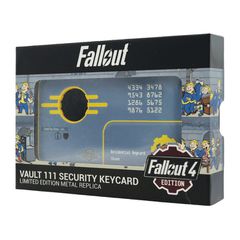 Fallout 4 - Vault 111 Limited Edition Security Keycard (Replica)-thumb-1