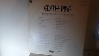 2LP EDITH PIAF Le Droit d'Aimer ΕΜΙ 1974-thumb-2